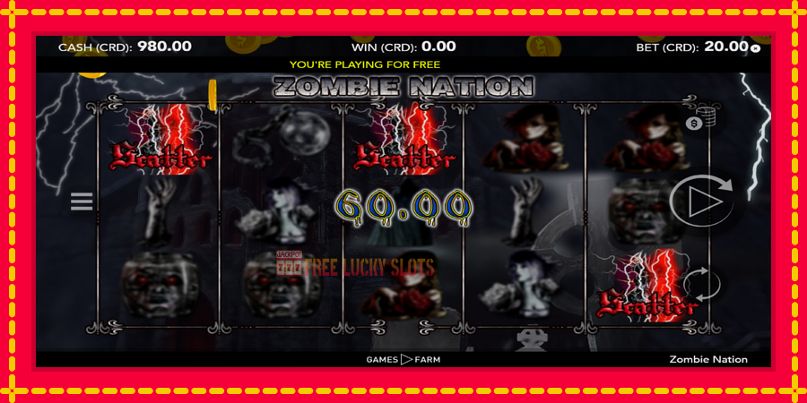 Zombie Nation: สล็อตแมชชีนพร้อมกราฟิกที่ทันสมัย, รูปภาพ 2