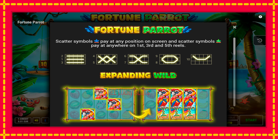 Fortune Parrot: สล็อตแมชชีนพร้อมกราฟิกที่ทันสมัย, รูปภาพ 7