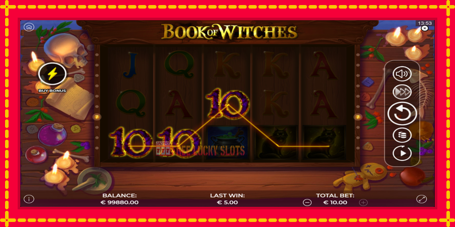 Book of Witches: สล็อตแมชชีนพร้อมกราฟิกที่ทันสมัย, รูปภาพ 4