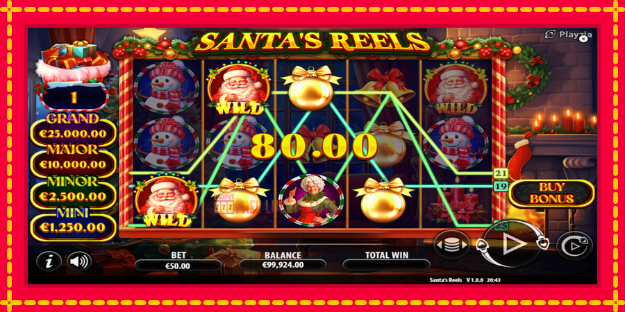 Santas Reels: สล็อตแมชชีนพร้อมกราฟิกที่ทันสมัย, รูปภาพ 4