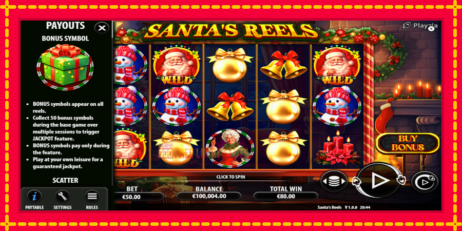 Santas Reels: สล็อตแมชชีนพร้อมกราฟิกที่ทันสมัย, รูปภาพ 5