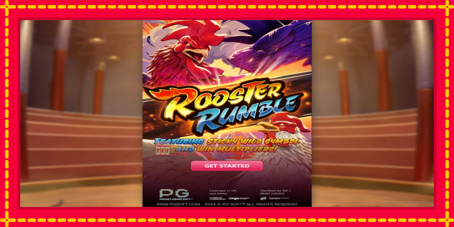 Rooster Rumble: สล็อตแมชชีนพร้อมกราฟิกที่ทันสมัย, รูปภาพ 1