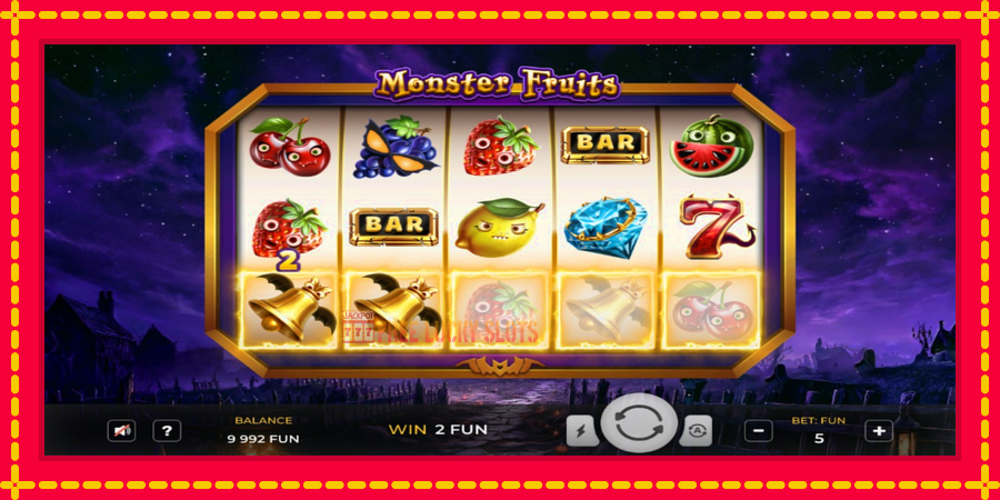 Monster Fruits: สล็อตแมชชีนพร้อมกราฟิกที่ทันสมัย, รูปภาพ 2