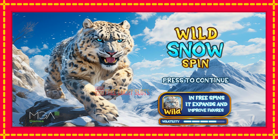 Wild Snow Spin: สล็อตแมชชีนพร้อมกราฟิกที่ทันสมัย, รูปภาพ 1