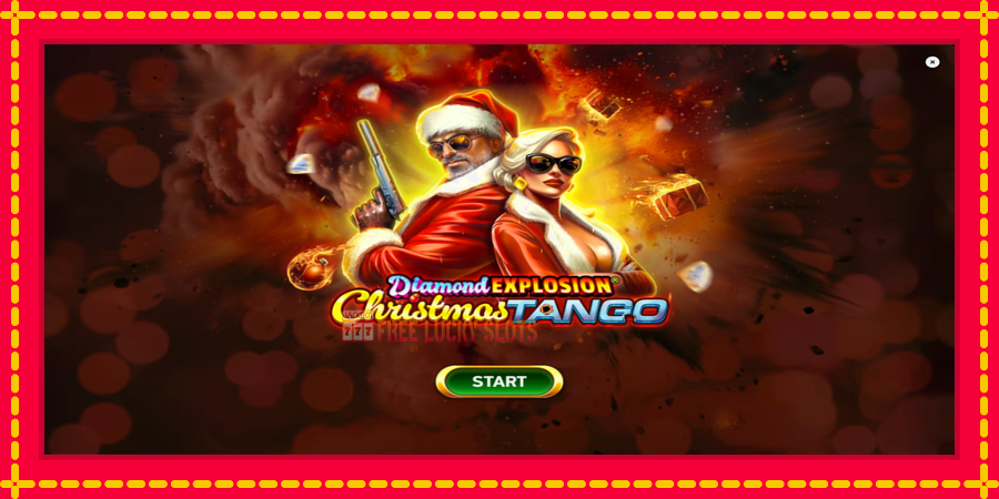 Diamond Explosion Christmas Tango: สล็อตแมชชีนพร้อมกราฟิกที่ทันสมัย, รูปภาพ 1