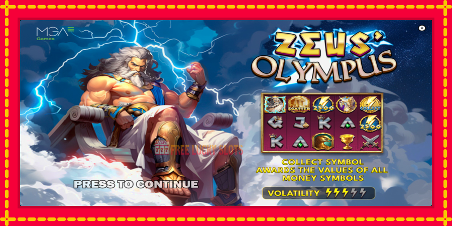 Zeus Olympus: สล็อตแมชชีนพร้อมกราฟิกที่ทันสมัย, รูปภาพ 1