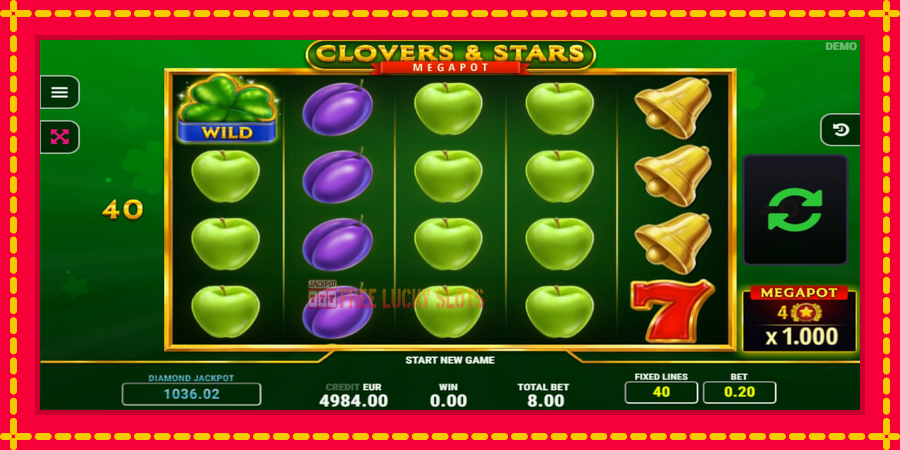 Clovers & Stars: สล็อตแมชชีนพร้อมกราฟิกที่ทันสมัย, รูปภาพ 2