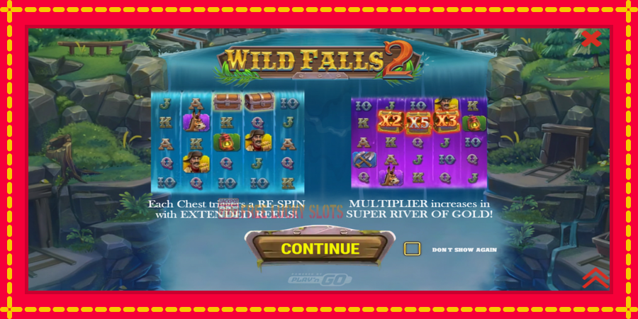 Wild Falls 2: สล็อตแมชชีนพร้อมกราฟิกที่ทันสมัย, รูปภาพ 1