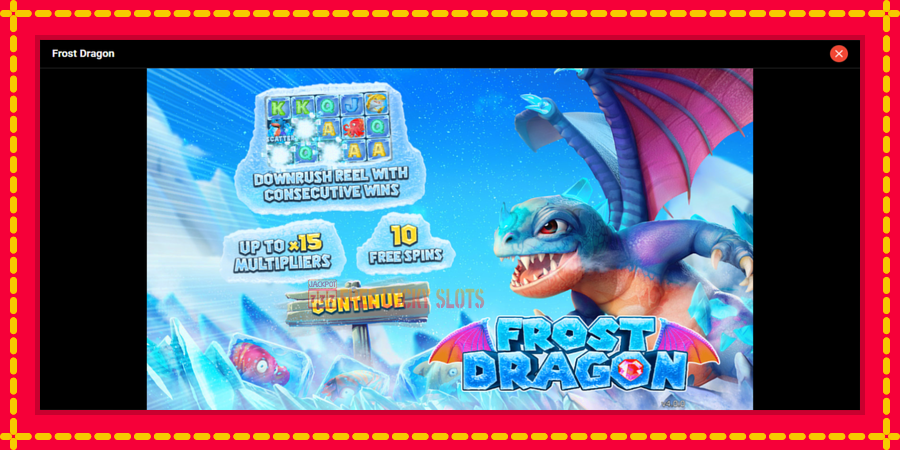 Frost Dragon: สล็อตแมชชีนพร้อมกราฟิกที่ทันสมัย, รูปภาพ 1