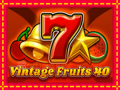 Vintage Fruits 40 - อัตโนมัติด้วยกลไกที่น่าสนใจ