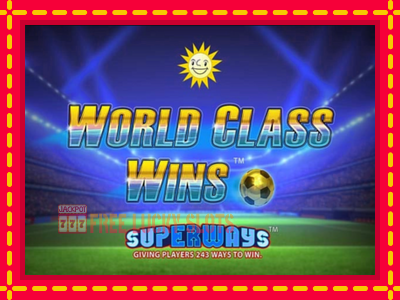 World Class Wins - อัตโนมัติด้วยกลไกที่น่าสนใจ