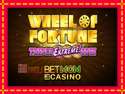 Wheel of Fortune Triple Extreme Spin BetMGM - อัตโนมัติด้วยกลไกที่น่าสนใจ