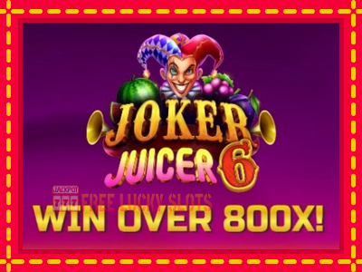 Joker Juicer 6 - อัตโนมัติด้วยกลไกที่น่าสนใจ