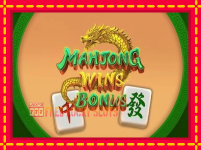 Mahjong Wins Bonus - อัตโนมัติด้วยกลไกที่น่าสนใจ